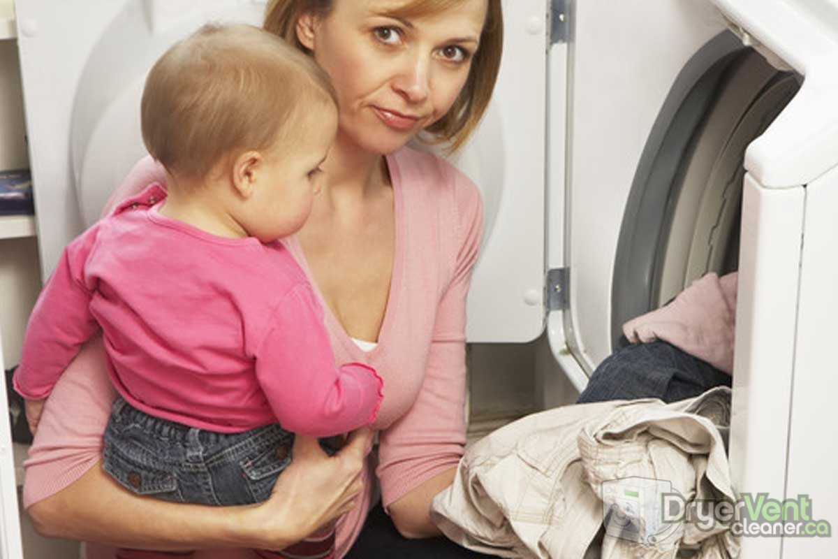 Clothes taking longer to dry