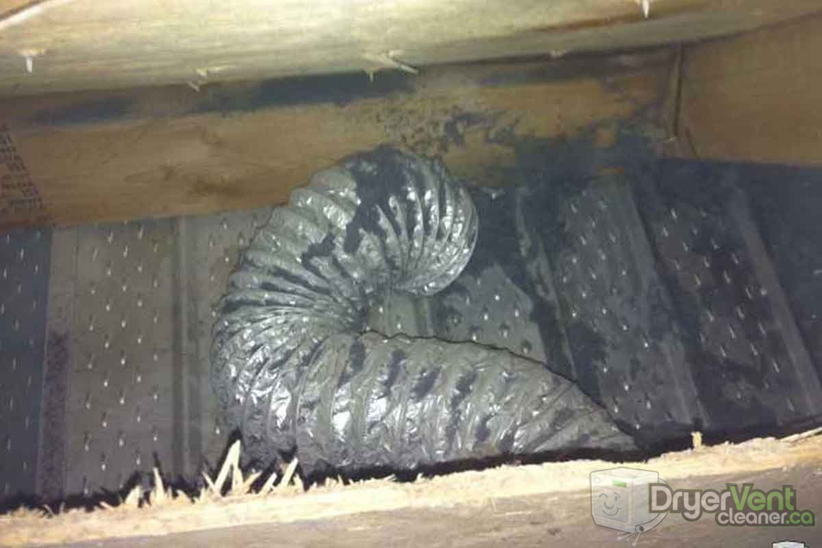 dryer not vented outside