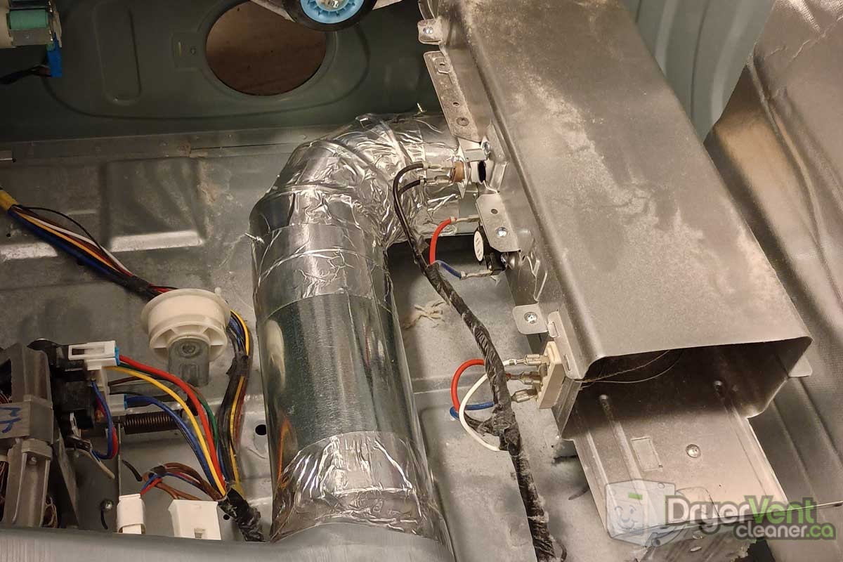 dryer side vent installation