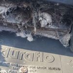 Dryer vent cleaning roof vent