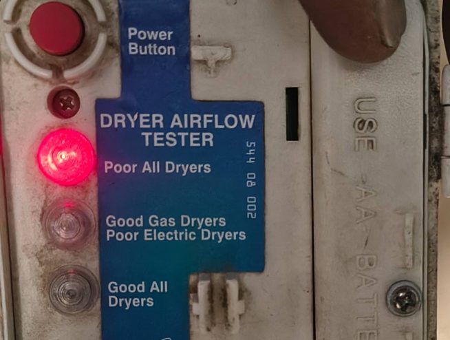 Dryer venting diagnosis